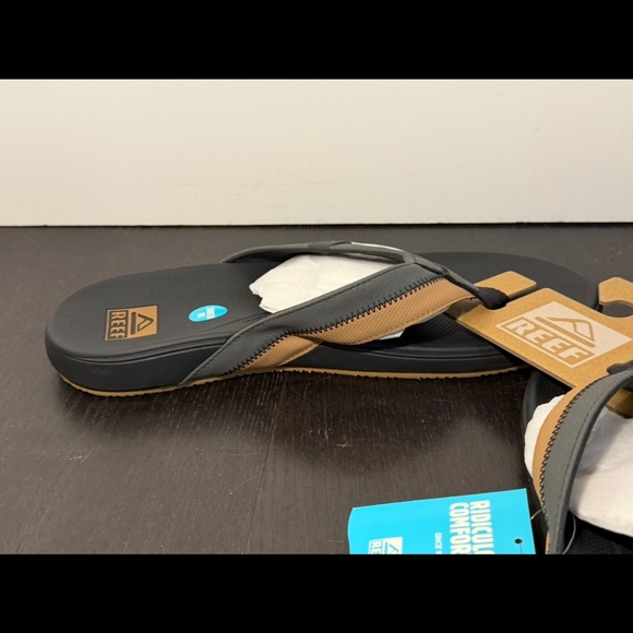 Reef Cushion Phantom 2.0 Flip Flops Sandals Tobacco/Grey Mens 12 main image 5
